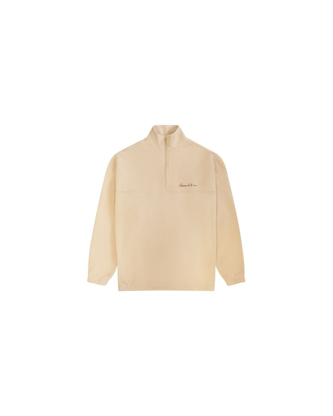 Beige De La Rue Halfzip