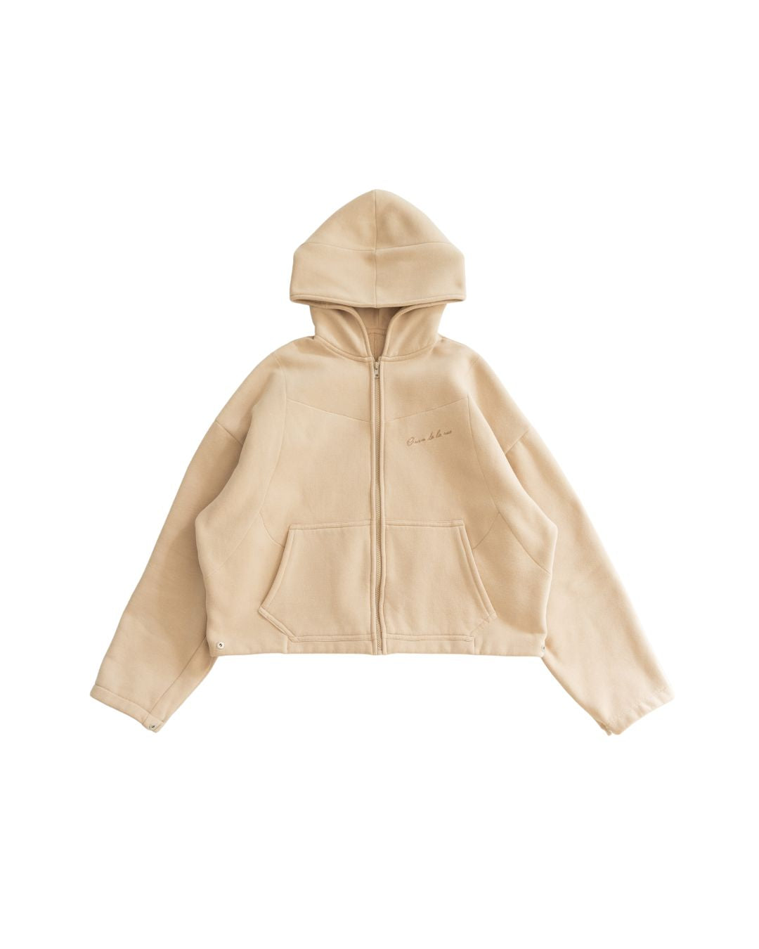 Reconstructed Zip Hoodie
